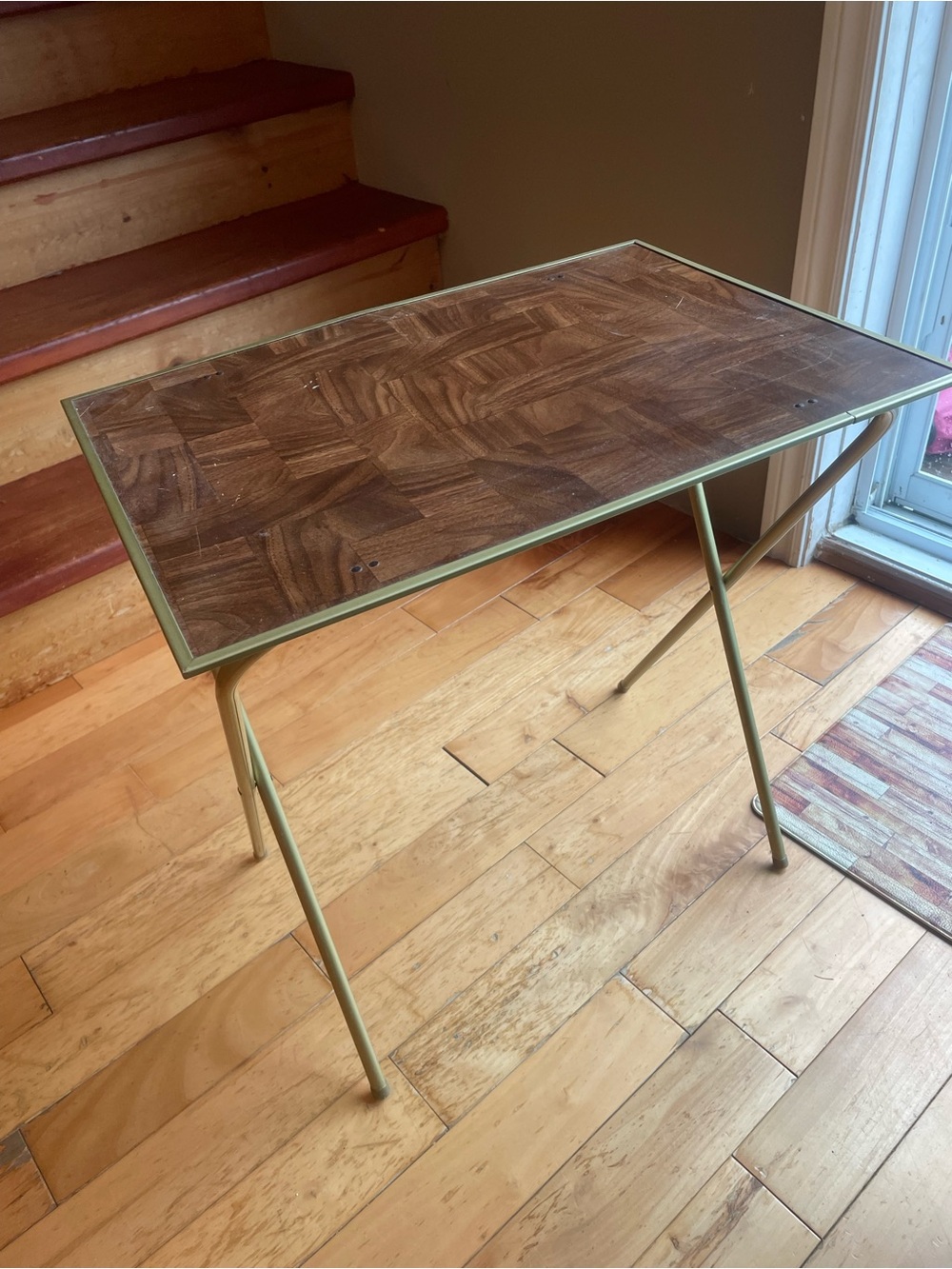 Vintage Folding Side Table